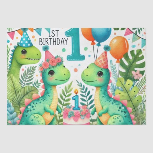 1stバースデイノボーイカラー 薄葉紙 (正面)