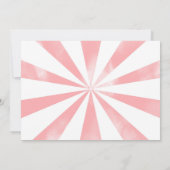 1stバースデーサーカスフォト招待状 招待状 (裏面)