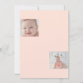 1stバースデーバルーンブライトカラフルフェスティバル 招待状 (裏面)