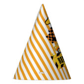 1stバースデーボーイ建築テーマ パーティーハット (左)