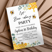 1stビーデイ誕生日招待状のまわりに 招待状