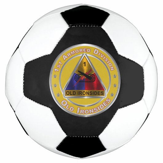 1st機甲師団 お求めやすい価格 サッカーボール (正面)