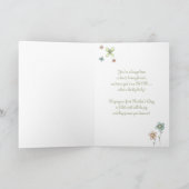 1st母の日 – 特別な友人 – ベビー車 カード (内部)