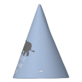 1st誕生日パーティーお祝いブルーボーイキッズ パーティーハット (右)