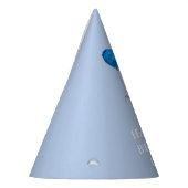 1st誕生日パーティーお祝いブルーボーイキッズ パーティーハット (左)