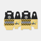 1st誕生日パーティー建築トラックありがとう フェイバーボックス (折り畳みなし)