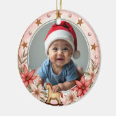 1st クリスマス 両面, おもちゃ箱の宝物 セラミックオーナメント (左)