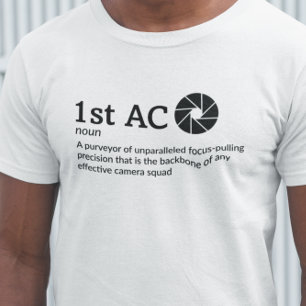 1st AC Filmindset Definitionライトモードシャツ Tシャツ