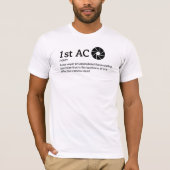 1st AC Filmindset Definitionライトモードシャツ Tシャツ (正面)