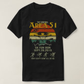 1st annual area 51 5k fun run sept tシャツ (デザイン正面)