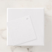 1st Birthday & Baptism Boys Blue Bow Thank You フェイバータグ (箱)