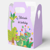 1st Birthday Dinosaur Minimal baby boy フェイバーボックス (オープン)