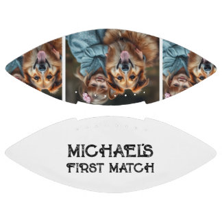 1st Birthday Keepsake Photograph アメリカンフットボール