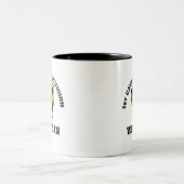 1st Cav Vet – カレッジスタイル ツートーンマグカップ (中央)