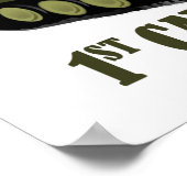 1st Cav Vet - M113 APC ポスター (角)