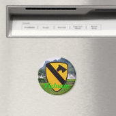 1st cavalry air cav patch vietnam magnet veteran マグネット (インサイチュ (食洗機))