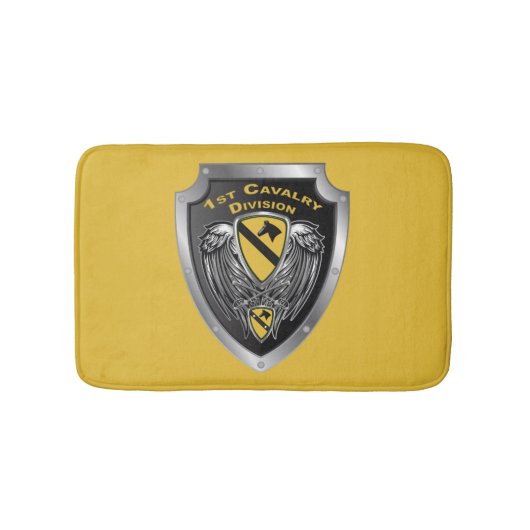1st Cavalry Division 1st CAV バスマット (正面)