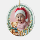 1st Christmas 2 sided Forever Our Gift Keepsake セラミックオーナメント (左)