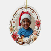 1st Christmas 2 sided, Toy Box Treasures セラミックオーナメント (右)