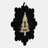 1st Christmas Black オーナメントカード (右)