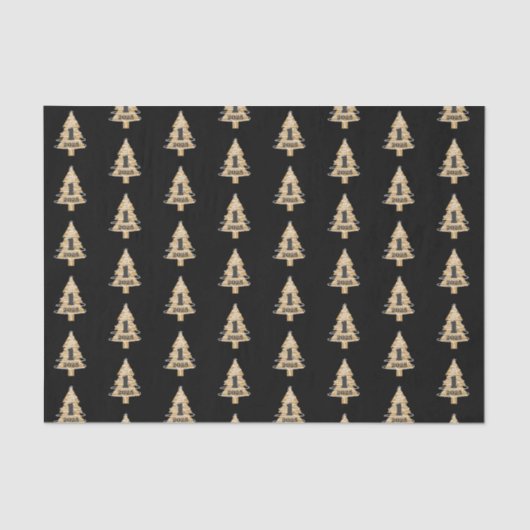 1st Christmas Black 薄葉紙 (正面)