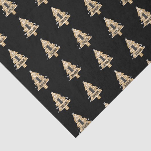 1st Christmas Black 薄葉紙 (詳細)