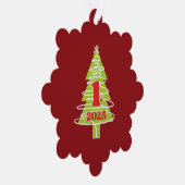 1st Christmas Red オーナメントカード (右)