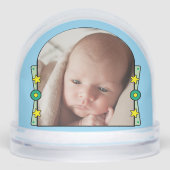 1st Christmas stars name year yellow blue green (正面)