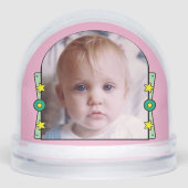 1st Christmas stars name year yellow pink green (正面)