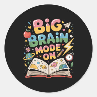 1st day of dchool for Boys, girls, students. Back  ラウンドシール