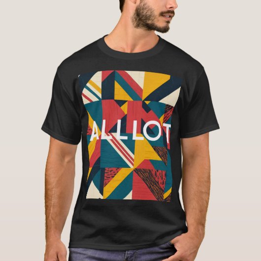 1st edition "alllot" レトロデザインTシャツ Tシャツ (正面)