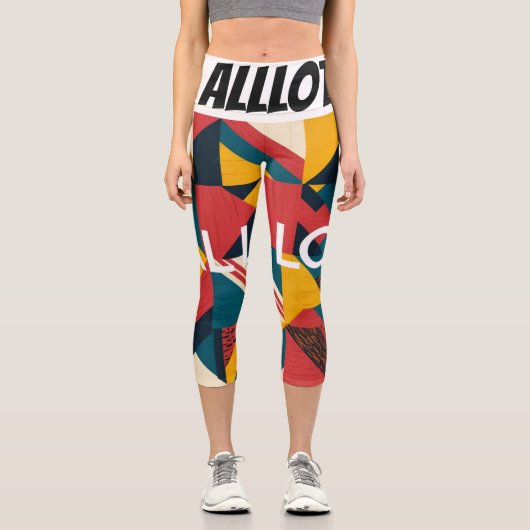 1st edition, "ALLLOT" Leggings (tights) カプリレギンス (正面)