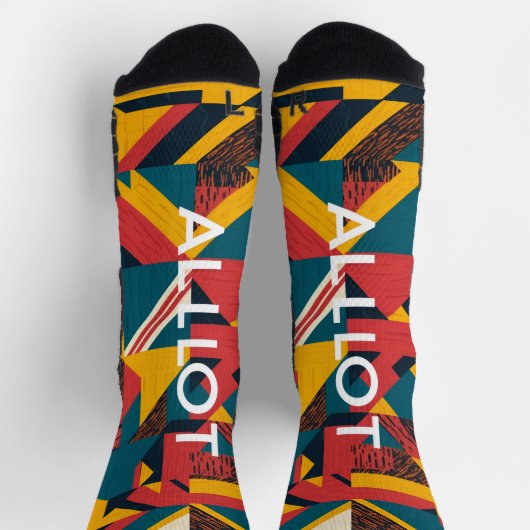 1st edition retro alllot socks ソックス (上部)