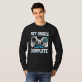 1st Grade Graduation Level Complete Video Gamer Ki Tシャツ (正面フル)