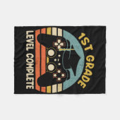 1st Grade Level Complete Last Day Of School Video  フリースブランケット (正面(横))