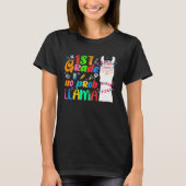 1st Grade No Prob Llama Teacher Student First Day  Tシャツ (正面)
