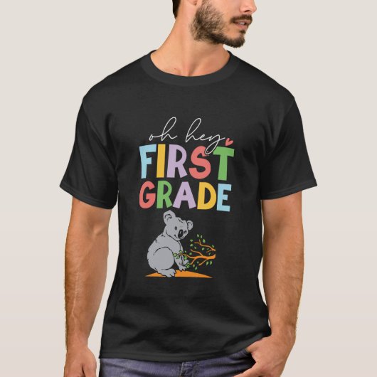 1st Grade Outfit Boys Koala - First Day of First G Tシャツ (正面)