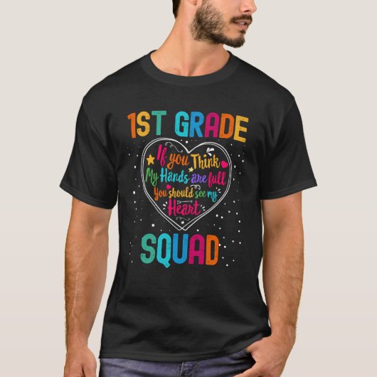 1st Grade Squad Appreciation Week Back to School H Tシャツ (正面)