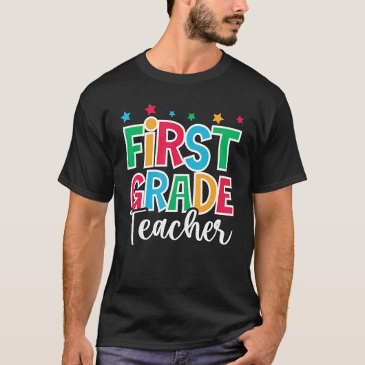 1st Grade Teacher First Day of School Welcome Back Tシャツ (正面)