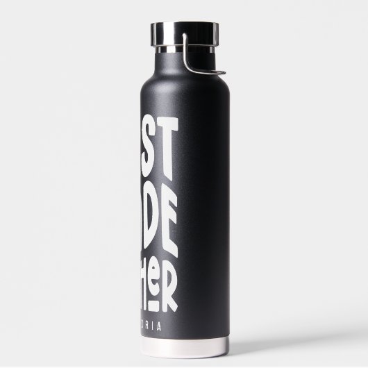 1st Grade Teacher Simple Text ウォーターボトル (左面)