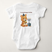 1st Hanukkah Latke Rookie of the Year ベビーボディスーツ (裏面)