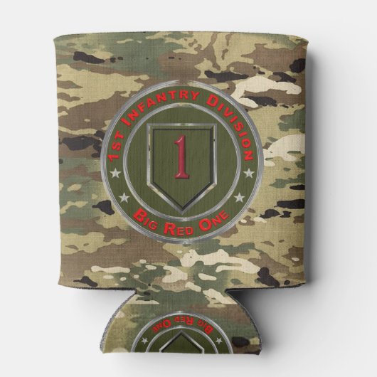 1st Infantry Division  缶クーラー (裏面)