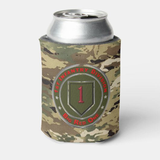 1st Infantry Division  缶クーラー (缶裏面)