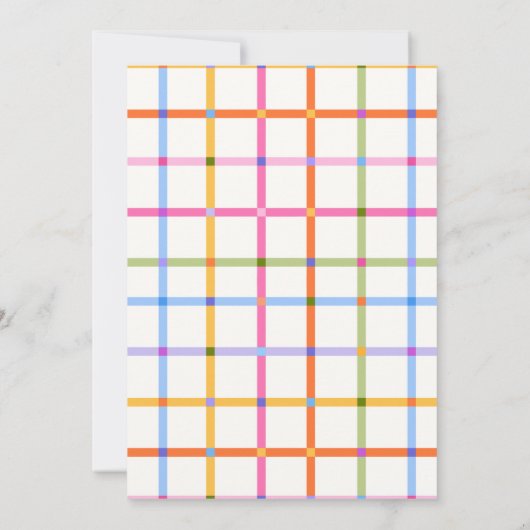 1ST- IT'S FUN TO BE ONE FIRST BIRTHDAY INVITATION  招待状 (裏面)