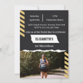 1st Marathon Runner First Running Sport 26 2 招待状 (正面)