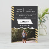 1st Marathon Runner First Running Sport 26 2 招待状 (スタンド正面)