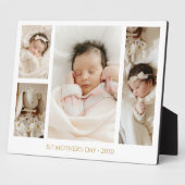 1st Mother's Day Photo collage Keepsake フォトプラーク (側面)