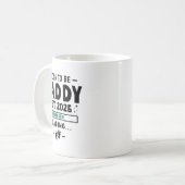 1st Pregnancy Announcement For Husband Soon To Be コーヒーマグカップ (正面左)