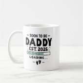 1st Pregnancy Announcement For Husband Soon To Be コーヒーマグカップ (左)