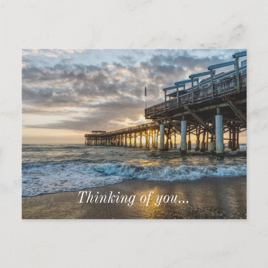 1st Sunrise 2017ココアビーチ考えるズオブユー ポストカード (正面)